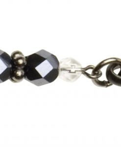 Alternative view of Beaded Clit Clamp With Tweezer Tip - Black