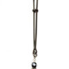 Beaded Clit Clamp With Tweezer Tip - Black