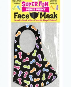 Super Fun Penis Print Mask