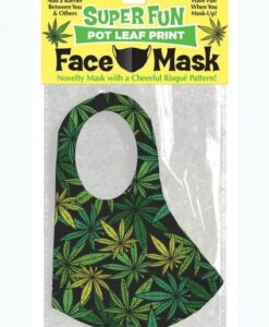 Super Fun Pot Leaf Face Mask