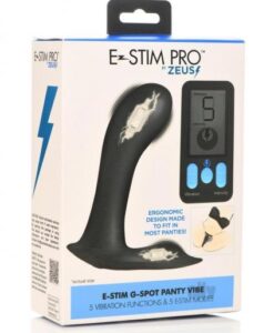 Zeus Zs E Stim Pro Panty Vibe Black