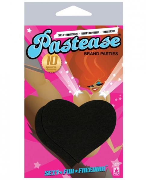Heart Sweety Hearts Black Pasties O/S - Image 2
