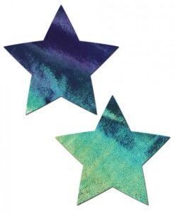 Pastease Black Opal Liquid Star Pasties O/S