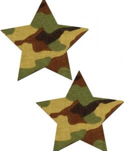 Pastease Camo Star Pasties O/S