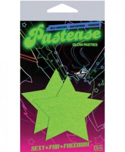Alternative view of Glow In The Dark Stars Pasties O/S