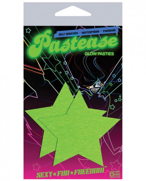Glow In The Dark Stars Pasties O/S - Image 2