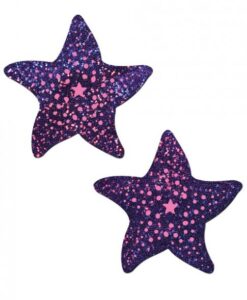Pastease Twinkling Purple & Pink Starfish O/S