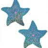 Pastease Twinkling Aqua & Pink Starfish