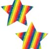 Pastease Rockstar Glittering Double Rainbow Star