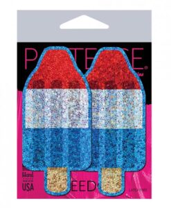 Pastease Premium Bomb Pop - Red/white/blue O/s
