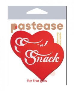 Pastease Premium Heart Snack - Red O/s