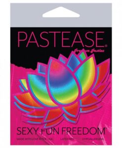 Alternative view of Pastease Acid Lotus Rainbow Pasties O/S