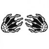 Pastease Skeleton Hands White Pasties