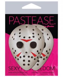 Alternative view of Pastease Scary Halloween Hockey Mask  White O/S