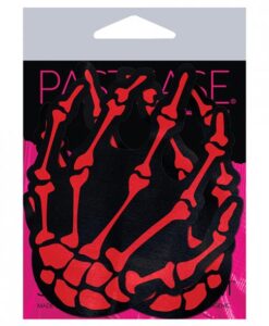 Pastease Skeleton Hands - Red O/s