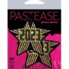 Pastease 2023 New Years Star - Gold O/s