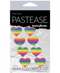 Alternative view of Pastease Mini Rainbow Heart Pack Of 8 O/S