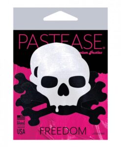 Pastease Sullen Skull Black & White