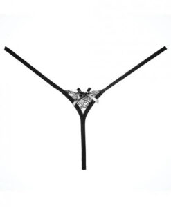 Alternative view of Adore Pixie Panty Black O/S