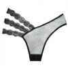 Adore Sheer, Lace Wild Orchid Panty Black O/S