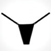 Adore Between The Cheats Velvet  Panty Black O/S