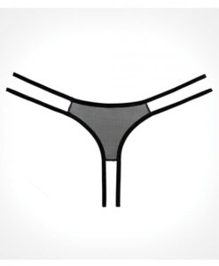 Alternative view of Adore Sweet Honey Panty Black O/S