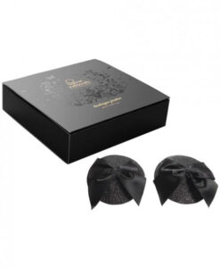 Alternative view of Burlesque Pasties Bows Black