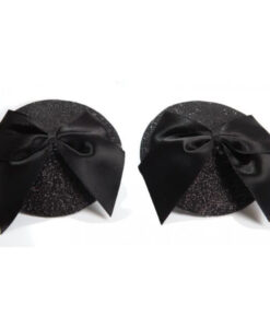 Burlesque Pasties Bows Black