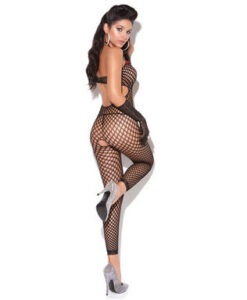 Alternative view of Vivace crochet bodystocking black o/s
