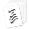 Thanks For Cumming Naughty Greeting Card - Pack Of 6