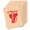 T-boned And Stoned Naughty Greeting Card - Pack Of 6