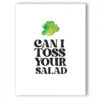 Toss Your Salad Naughty Greeting Card