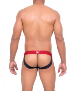 Alternative view of Mb Spot Jockstrap White Large