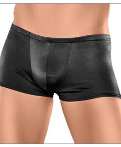Alternative view of Male Power Satin Lycra Boxer Shorts Black Medium