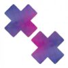 Neva Nude Chameleon Color Changing X Factor Pasties - Pink/purple