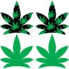 Peekaboos Up In Smoke Leaves O/S