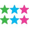 Peekaboos Neon Stars Value Pack Of 3 O/S