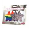Peekaboos Pride Rainbow Glitter Stars - Pack Of 2