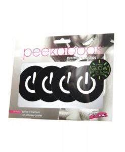 Peekaboos Glow In The Dark Power Button - Pack Of 2