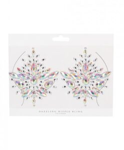 Shots Bliss Dazzling Nipple Bling  Sticker O/s