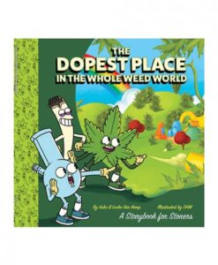 Wood Rocket The Dopest Place In The Whole Weed World Adult Storybook