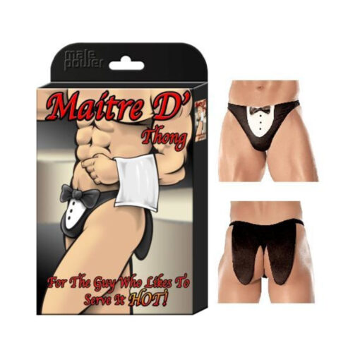 Male Power Maitre D Thong Underwear - Image 3