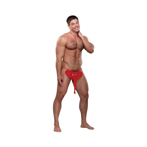 Male Power Squeaker Elephant G-String - Image 2