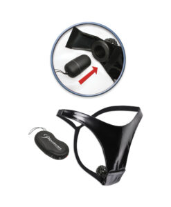 Fetish Fantasy 10 Function Remote Control Fantasy Panty Black