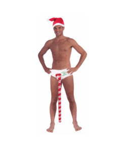 Candy Cane Stud Undies Wanna Lick My Stick