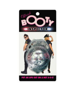 Alternative view of Booty Inspector Badge