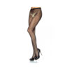 Sheer Nylon Crotchless Pantyhose O/S Beige
