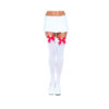 Nylon Over The Knee with Bow O/S