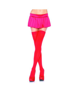 Alternative view of Nylon Over The Knee Thigh Highs O/S