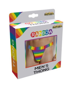 Alternative view of Rainbow Men's Thong One Size